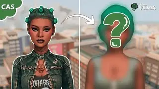 Heels, Nails, Blade, Mascara... | Create a Sim: Chartreuse Verdura | The Sims 4 Very Veggie Legacy |