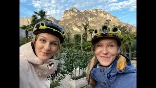 ROWEROWA trasa dookoła Jeziora Garda🍂 idealny jesienny GETAWAY 🇮🇹ITALY🇮🇹 #SHORTS