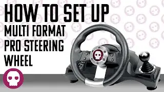 PS4 / XBOX One & PC PRO Gaming Steering Wheel with Pedals | Setup and Configuration