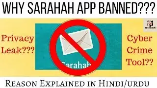 Sarahah App || Why Sarahah REMOVED by Apple and Google || Reason of  sarahah app banned || techdoom