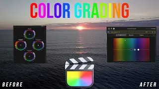 Basics of COLOR GRADING in Final Cut Pro (+ finer adjustments)