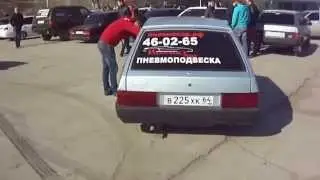 ВАЗ-2109 на пневмо подвеске
