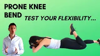 Prone Knee Bend - Test Your Flexibility