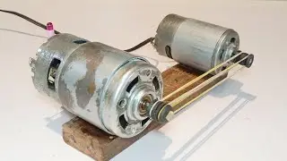 How To Make A Generator With Dc Motor || High RPM DC Generator || Free Electricity 🔥🔥