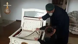 Паравуллу Сулейман-Гьажи къолу булан язгъан Къуръан.