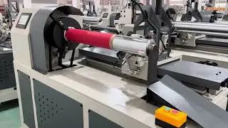 CNC Single Blade Paper Tube Cutting Machine for Labeled Tubes