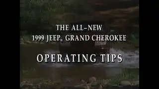VHS Opening #871 Opening to my 1998 VHS of Jeep Operating Tips All New 1999 Jeep Grand Cherokee
