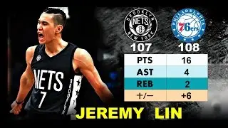 Jeremy Lin 林書豪─ 2016 12 18 Brooklyn Nets vs 76ers