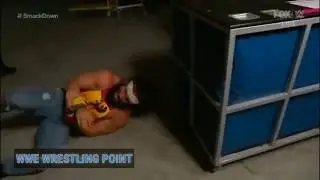 King Corbin attack Elias backstage