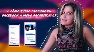 ¿ Cómo puedo cambiar mi perfil a modo profesional?