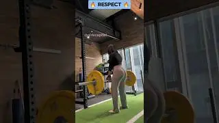 Intense Workout with a Trending Gym Girl 🔥 | Fitness Goals #Shorts #respect