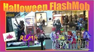 Real Live Monster High | Halloween Flashmob - Creative Princess