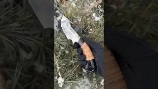 Шкуросъемный нож из премиум стали 