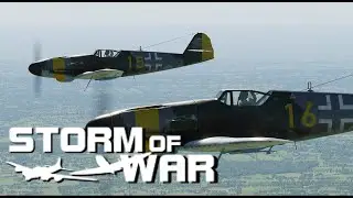 Патрулируем парой. SoW server. 27.07.20. DCS Bf-109K-4