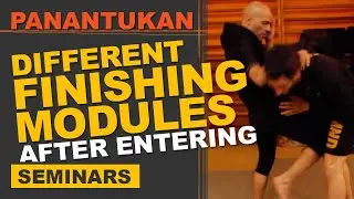 Panantukan: Different Finishing Modules After Entering