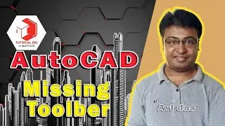 How to Recover Missing Ribbon, Toolbar & Main Menu in AutoCAD | Tutorial Bee IT