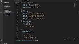 Установка React, обзор структуры проекта (+установка axios)