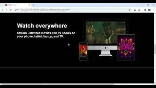 Netflix Clone Using Html & CSS