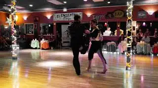Hugo Patyn & Celina Rotundo at Tango Room Los Angeles - Tanguera
