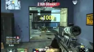 two kills with one sniper shot on black ops