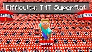 Can You Beat Minecraft In a TNT Only World?