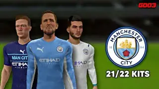 Manchester City 21/22 Kits • DLS 21