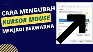 Cara mengubah kursor mouse menjadi berwarna