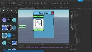 How to make a tool shop in roblox studio!