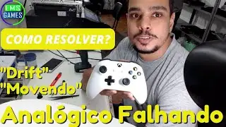 Como consertar o analógico do controle xbox one | Se movendo sozinho e falhando
