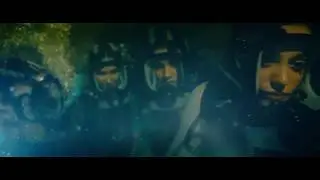 Нападение акулы (Синяя бездна 2) фрагмент из фильма 2019