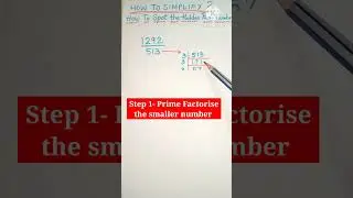 How to Simplify these Fractions ?  