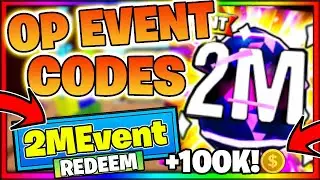 CHEST SIMULATOR CODES *2M EVENT*! ALL NEW OP SECRET ROBLOX CHEST SIMULATOR EVENT CODES!