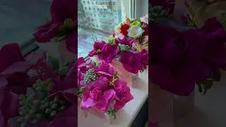 Композиции из мыльных роз