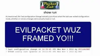 Using show run To Determine Latest Changes To A Cisco Device - Part 1