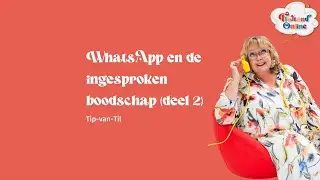 WhatsApp Tip-van-Til spraakbericht afspelen