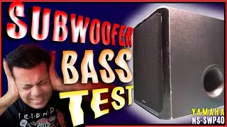 yamaha subwoofer bass test 🔥 ns-swp40 Woofer Speaker Sound Test 🔥 YHT 1840
