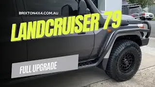 Landcruiser 79 Series Ultimate Upgrade: EFS Stockman Bullbar, Runva Winch, Altiq Lightbar, and More!