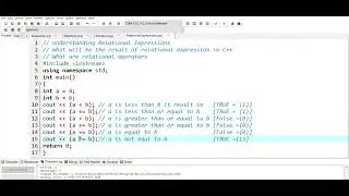 07 Programming Fundamental Relational Expressions