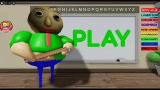 MR.BALDI BARRY PRISON SCHOOL ESCAPE! (OBBY) #roblox #scaryobby