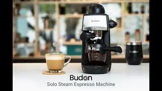 Budan Solo Steam Espresso Machine | Now available on Somethingsbrewing.in