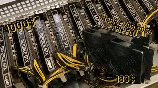 Expanding the farm and testing cheap fan fix for evga 3060