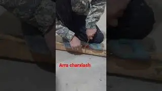 Bir kunda 300 ta arra charxlaydigan usta