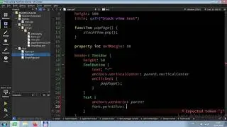 QML - Навигация по страницам StackView (практика)