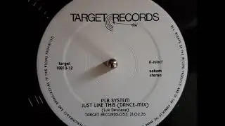 PLB SYSTEM - Just Like This (Dance Mix)
