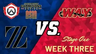 ZETA vs WAY | OWCS Korea Stage 1 Week 3
