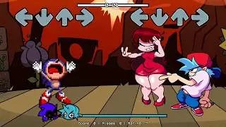 F*cker (Instrumental) - FNF VS Sonic.EXE (That Blue B*tch MF With Bloody Eyes) OST