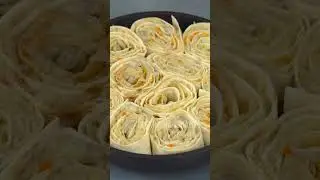 Просто завернула в лаваш квашеную капусту и грибы: вкусно, сытно и на праздничный стол можно подать