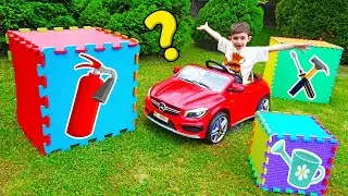 Мика - мастер на все руки! Весёлые игры в видео про машинки для мальчиков