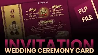 lagn Patrika card | wedding invitation card editing | @cgs_creative