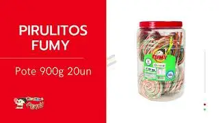 Pirulito fumy Chaves Pote 900G